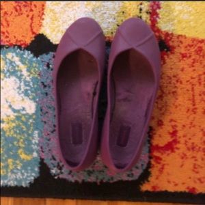🌼Shoe Sale🌼 Croc Flat Lavendar Shoes on Sale